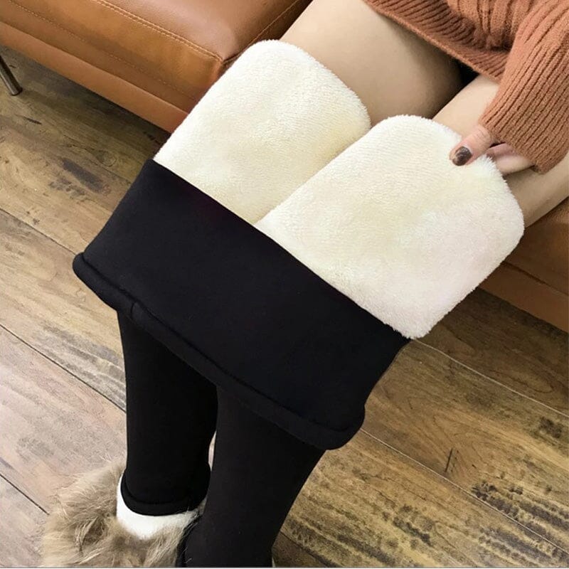 Ava | Snug Velvet Leggings women legging Belleza & Glamour 