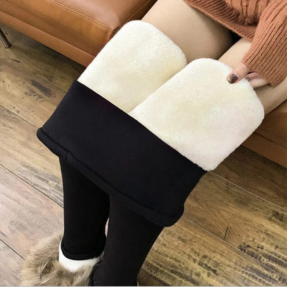 Ava | Snug Velvet Leggings women legging Belleza & Glamour 