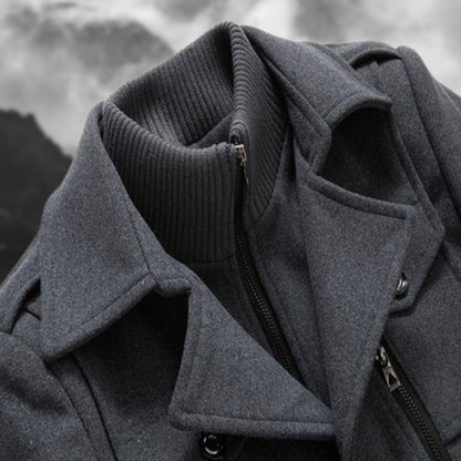 Benjamin | Modern Wool Coat Coat and Jacket Belleza & Glamour 