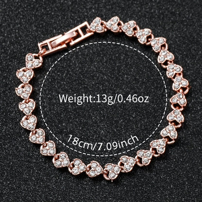 Casual Elegance Set - Quartz Watch with PU Leather Strap and Bracelet Belleza & Glamour 