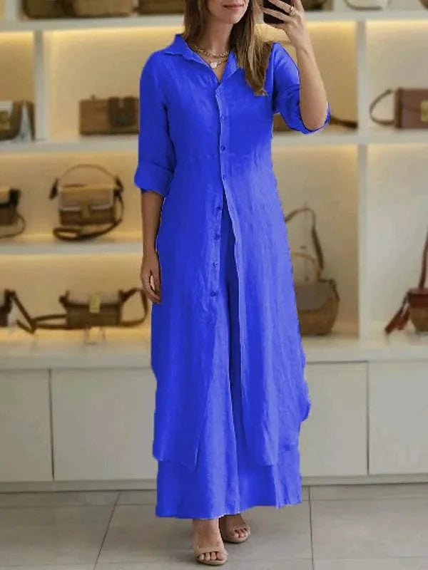 Charlotte | Chic Women's Set Women's Bodysuits Belleza & Glamour Blue S 