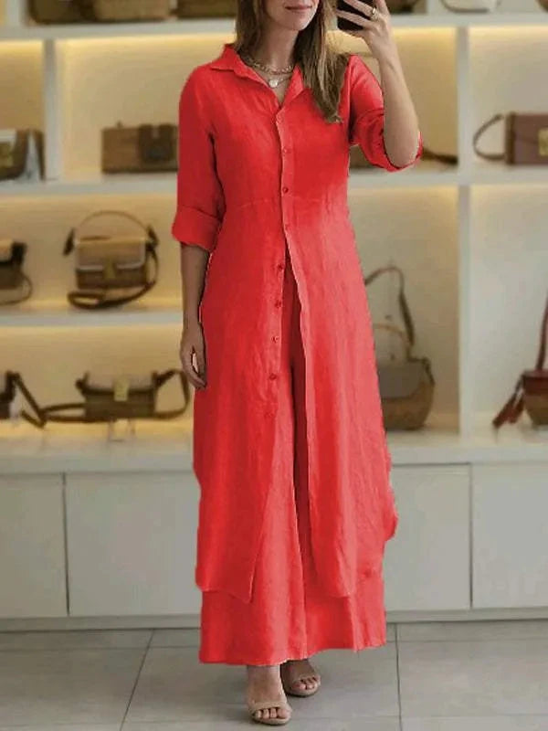Charlotte | Chic Women's Set Women's Bodysuits Belleza & Glamour Red S 