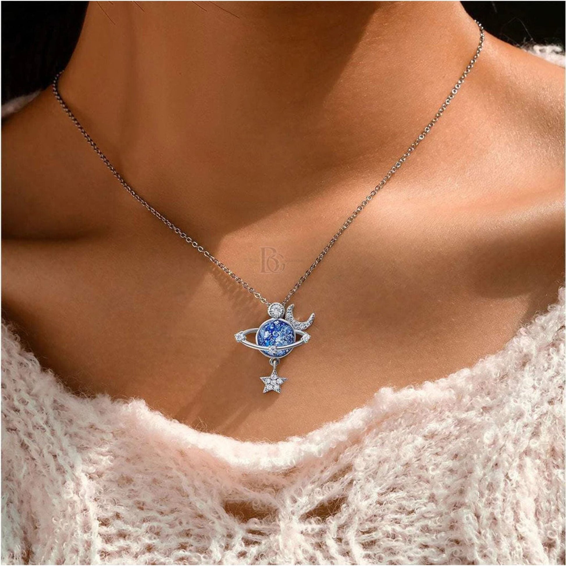 Collar de Estrella | Acabado en Plata | Para Mi Querida Hija Belleza & Glamour 