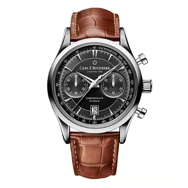 Endurance 42mm RELÓGIO Belleza & Glamour Brown and Black 