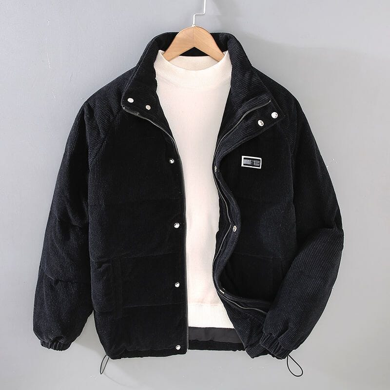 Ethan | Corduroy Jacket™ Jacket & Coats Belleza & Glamour Black S 