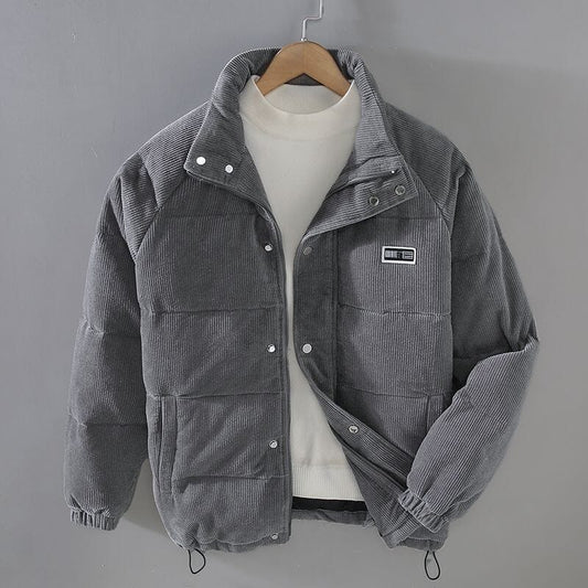 Ethan | Corduroy Jacket™ Jacket & Coats Belleza & Glamour Gray S 