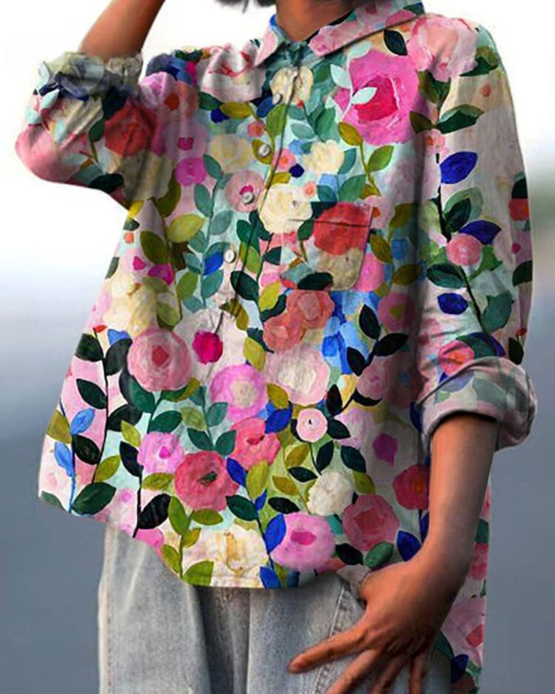 Everly™ | Comfy Blouse Shirt Belleza & Glamour 