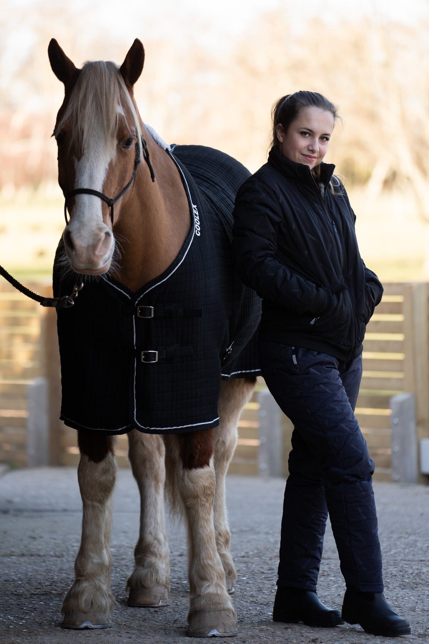 Glamour Weatherproof Fleece Lined Pants Fleece Joggers Belleza & Glamour 