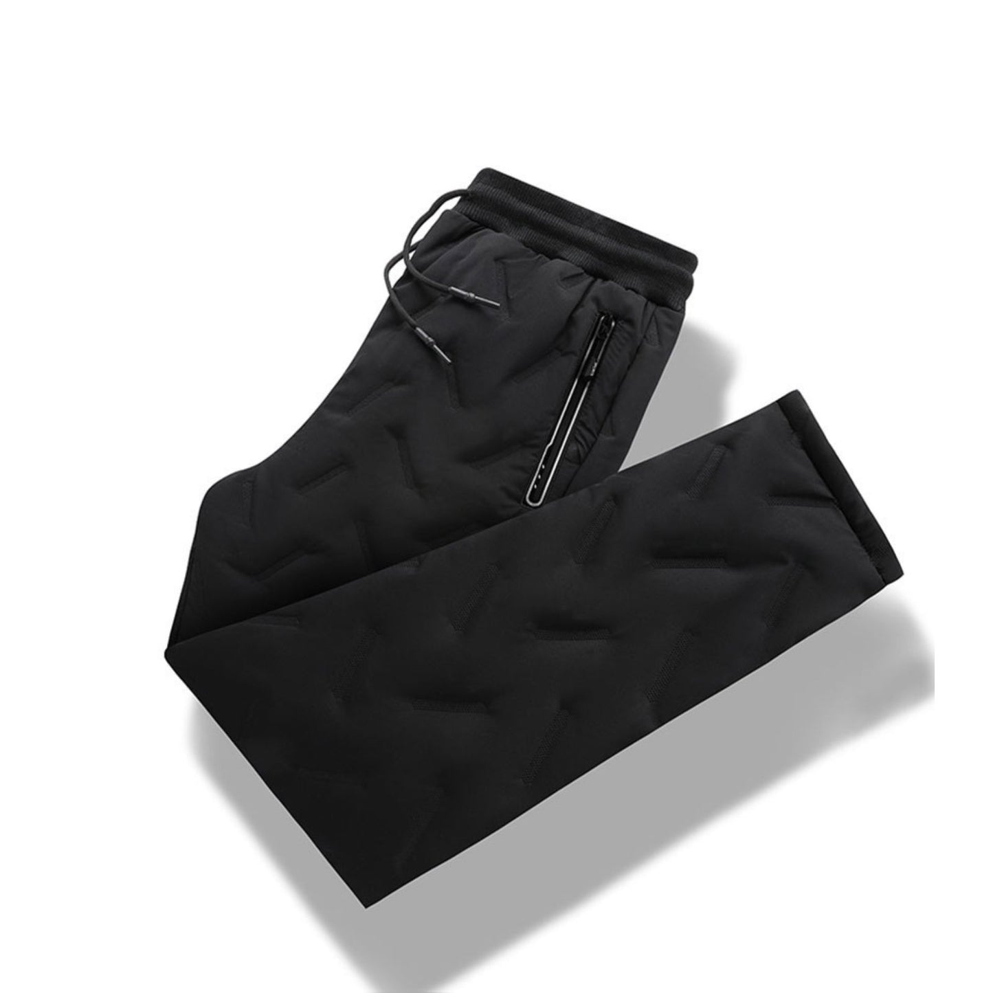 Glamour Weatherproof Fleece Lined Pants Fleece Joggers Belleza & Glamour Straight Leg - Black 8 