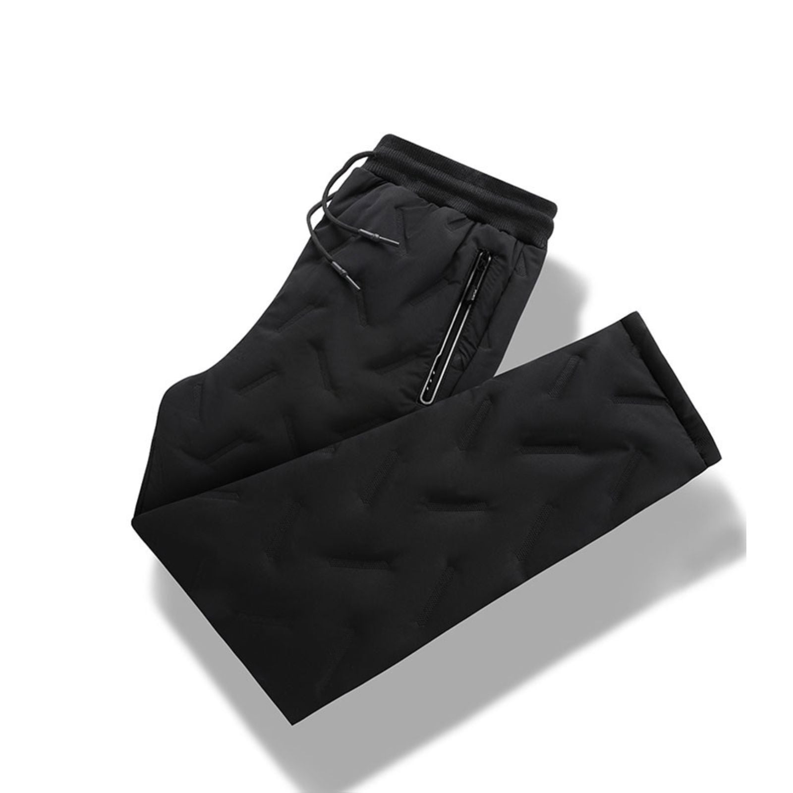 Glamour Weatherproof Fleece Lined Pants Fleece Joggers Belleza & Glamour Straight Leg - Black 8 