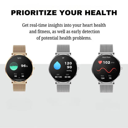 GLAMOURSMART™ - Elegant and Luxurious Smartwatch Belleza & Glamour 