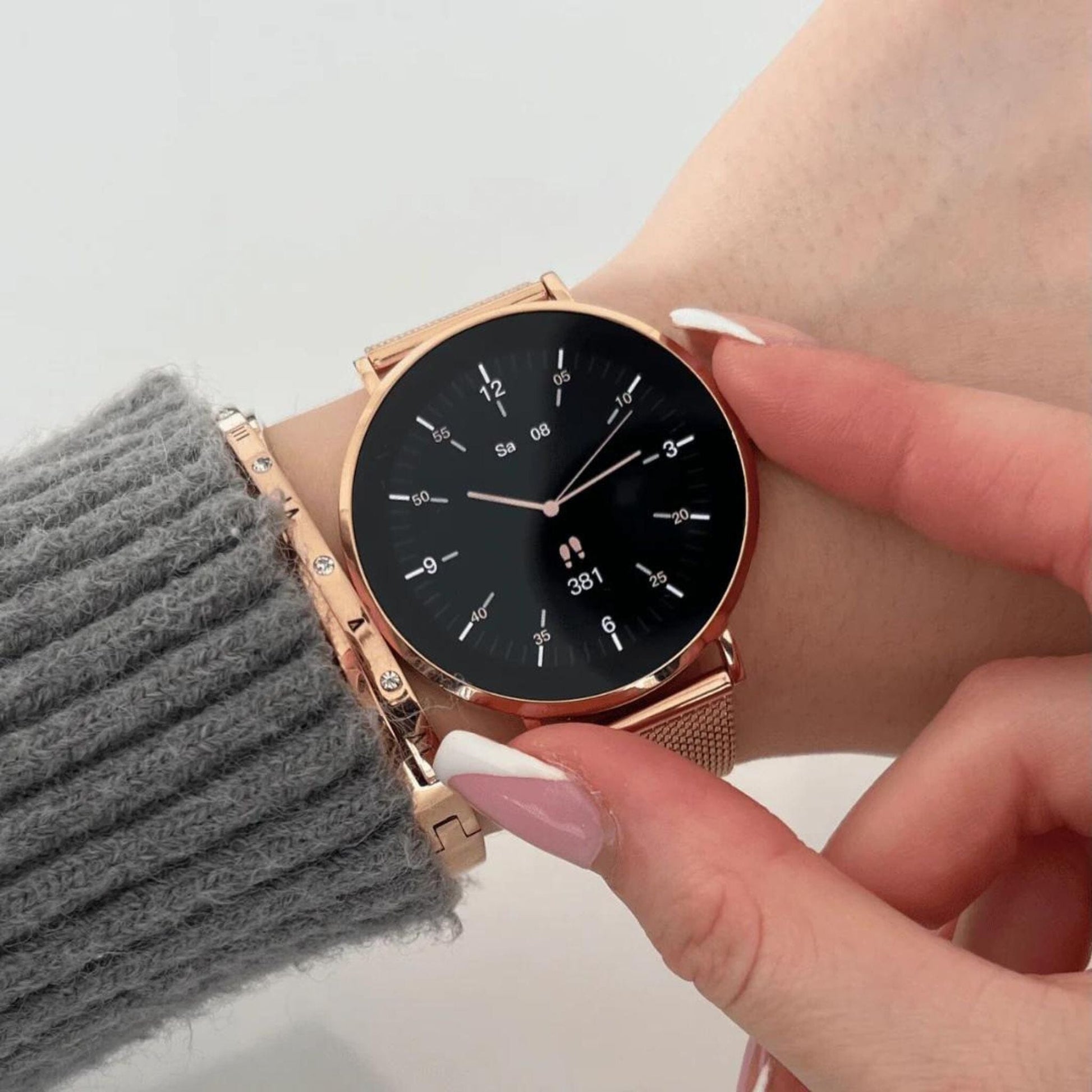 GLAMOURSMART™ - Elegant and Luxurious Smartwatch Belleza & Glamour 