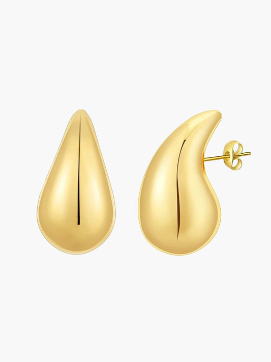 Hailey Earrings Belleza & Glamour 2.5 cm gold 