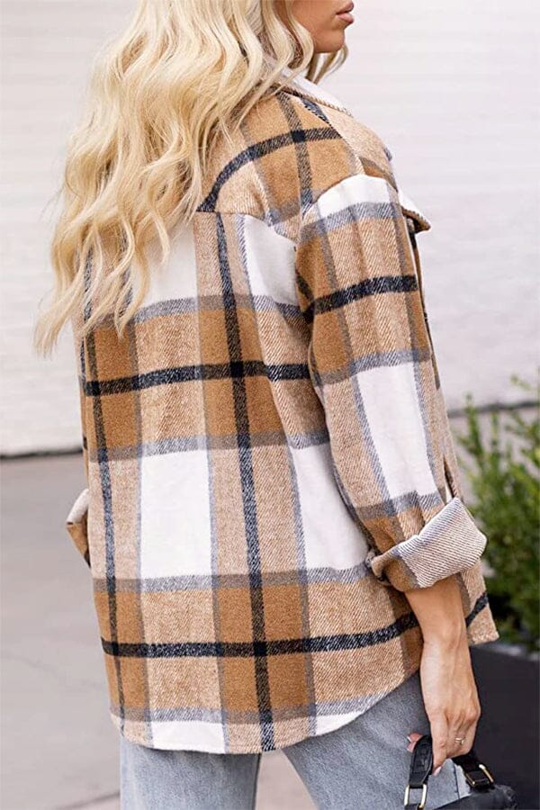 Harper™- Plaid Flannel Shirt Belleza & Glamour 