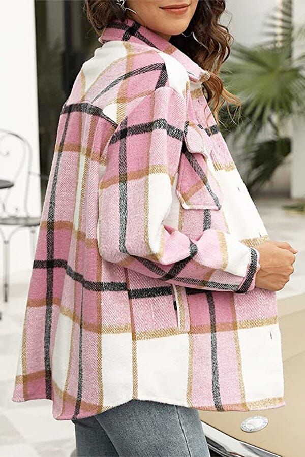 Harper™- Plaid Flannel Shirt Belleza & Glamour 
