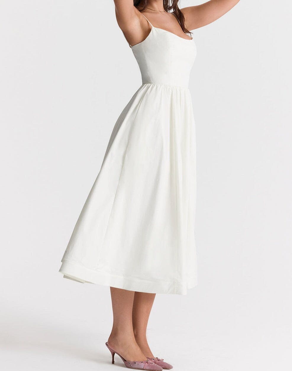 Isabella-Elegant Sleeveless Dress Women Dresses Belleza & Glamour 