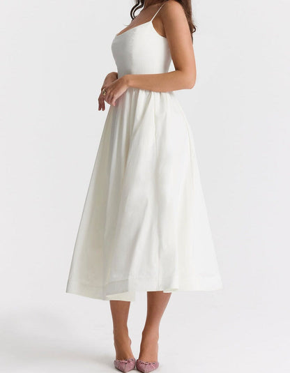 Isabella-Elegant Sleeveless Dress Women Dresses Belleza & Glamour 
