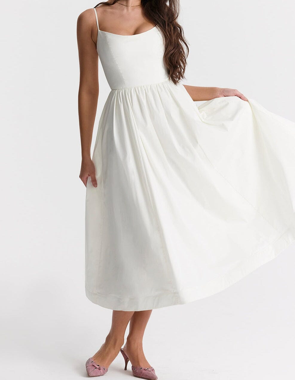 Isabella-Elegant Sleeveless Dress Women Dresses Belleza & Glamour 