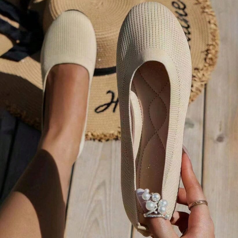 Isla™ | Luxe Non-Slip Shoes Shoes Belleza & Glamour Beige 3 