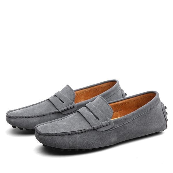 John™ | Suede Sneakers Shoes Belleza & Glamour Grey 6.5 or 38 