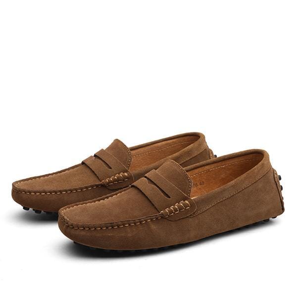 John™ | Suede Sneakers Shoes Belleza & Glamour Khaki 6.5 or 38 