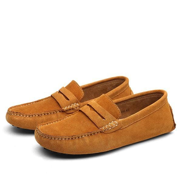 John™ | Suede Sneakers Shoes Belleza & Glamour Yellow 6.5 or 38 