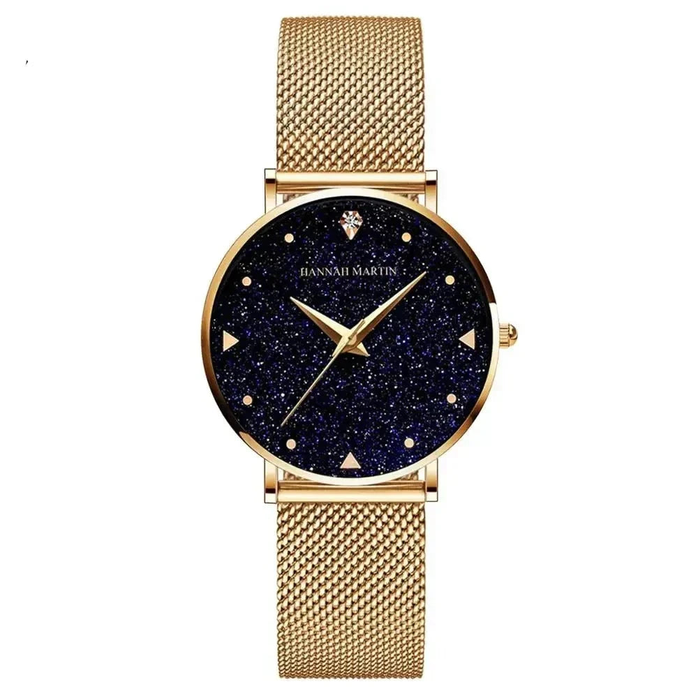 Lady Quartz Watch relógio Belleza & Glamour Ouro 