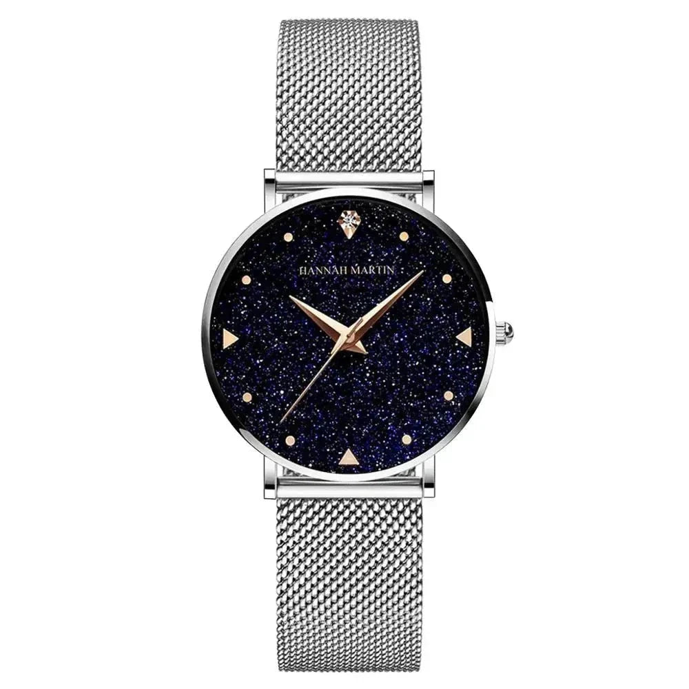 Lady Quartz Watch relógio Belleza & Glamour Prata 