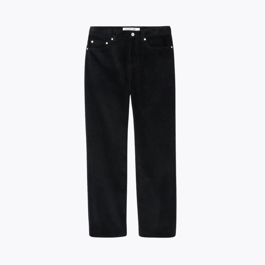 LC 5 Pocket Straight Fit Velour Pants LC 5 Pocket Straight Fit Velour Pants Slate Crown Black S 