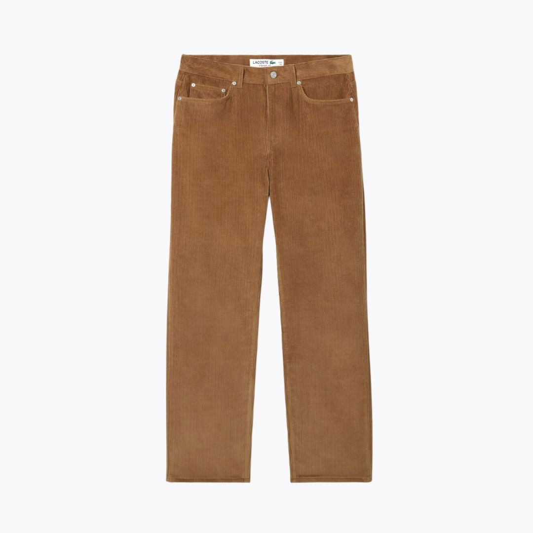 LC 5 Pocket Straight Fit Velour Pants LC 5 Pocket Straight Fit Velour Pants Slate Crown Brown S 