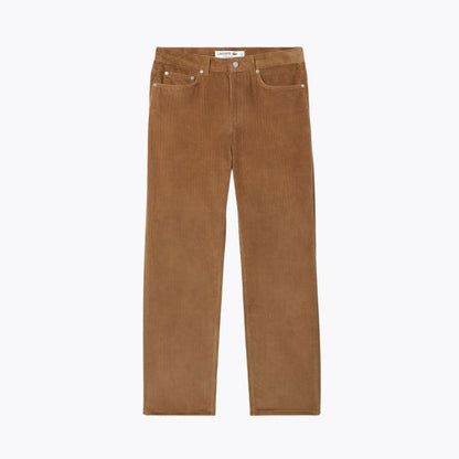 LC 5 Pocket Straight Fit Velour Pants LC 5 Pocket Straight Fit Velour Pants Slate Crown Brown S 