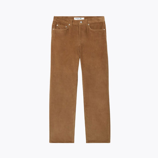 LC 5 Pocket Straight Fit Velour Pants LC 5 Pocket Straight Fit Velour Pants Slate Crown Brown S 