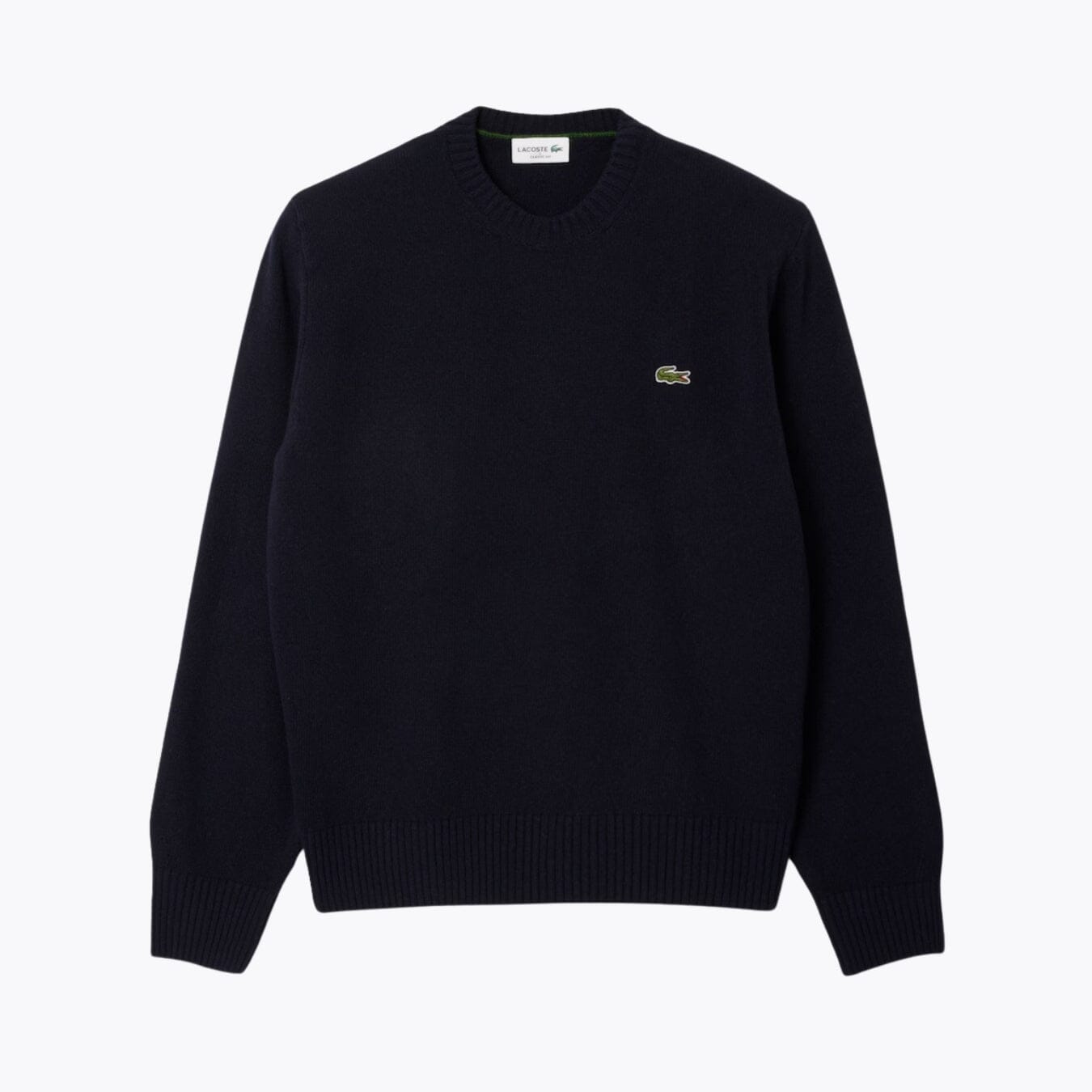 LC Carded Wool Crew Neck Sweater LC Carded Wool Crew Neck Sweater Slate Crown Midnight blue S 