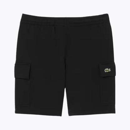 LC Cotton Fleece Cargo Shorts LC Cotton Fleece Cargo Shorts Slate Crown Black S 