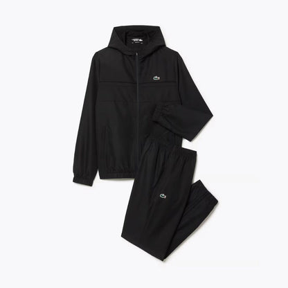 LC Diamond Taffeta Sport Tracksuit LC Diamond Taffeta Sport Tracksuit Slate Crown Black S 