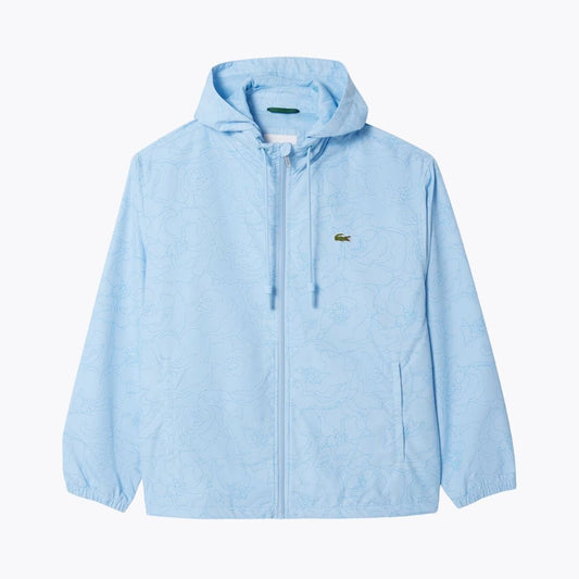 LC Flower Print Windbreaker LC Flower Print Windbreaker Slate Crown Pale blue S 