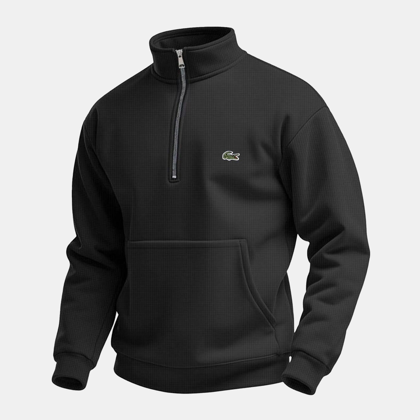 LC Half Zip Sweater LC Half Zip Sweater Slate Crown Black S 