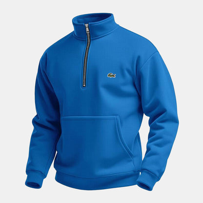 LC Half Zip Sweater LC Half Zip Sweater Slate Crown Blue S 