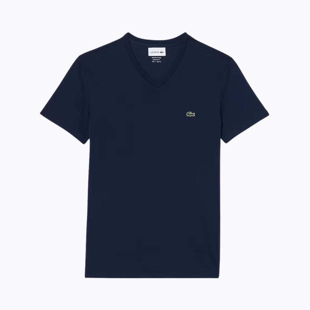 LC Lightweight Cotton Pima V Neck T-shirt LC Lightweight Cotton Pima V Neck T-shirt Slate Crown Midnight blue S 