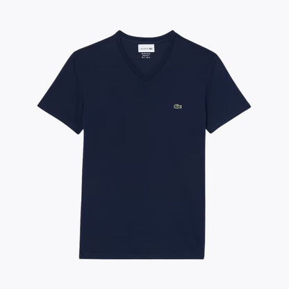 LC Lightweight Cotton Pima V Neck T-shirt LC Lightweight Cotton Pima V Neck T-shirt Slate Crown Midnight blue S 