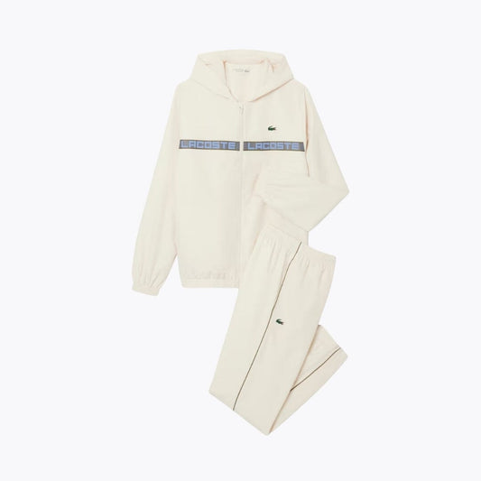 LC Logo Stripe Tennis Tracksuit LC Logo Stripe Tennis Tracksuit Slate Crown White S 