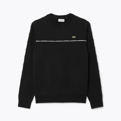 LC Logo Trim Fleece Sweatshirt LC Logo Trim Fleece Sweatshirt Slate Crown Black S 