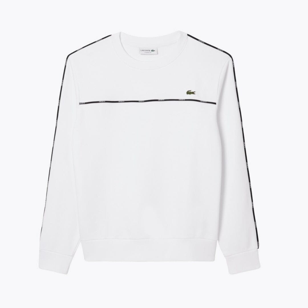 LC Logo Trim Fleece Sweatshirt LC Logo Trim Fleece Sweatshirt Slate Crown White S 
