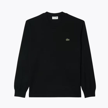 LC Long Sleeved Cotton T-shirt LC Long Sleeved Cotton T-shirt Slate Crown Black S 