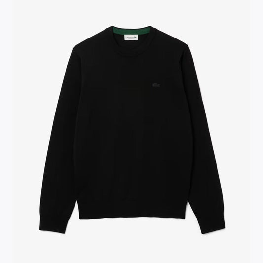 LC Merino Wool Crew Neck Sweater LC Merino Wool Crew Neck Sweater Slate Crown Black S 