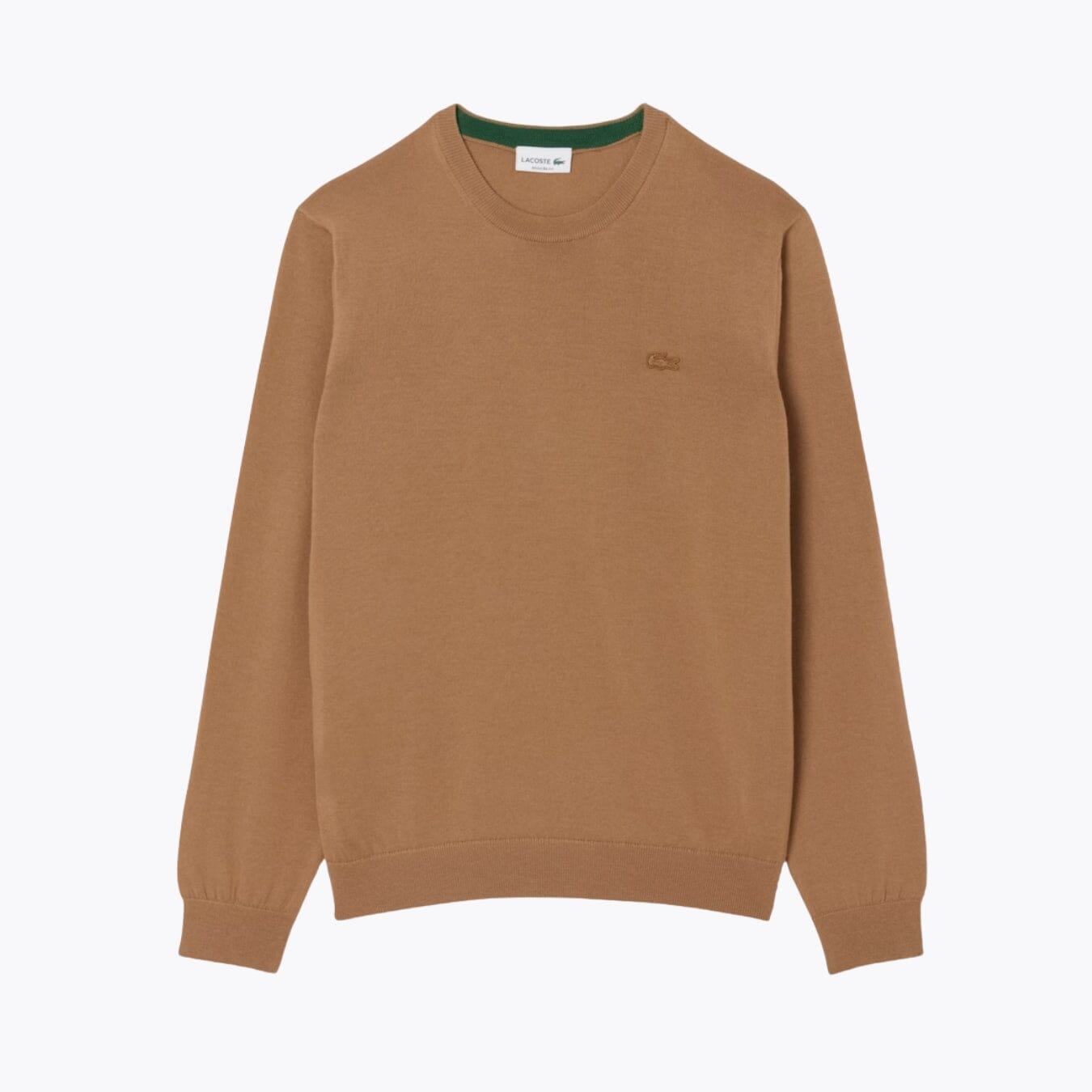 LC Merino Wool Crew Neck Sweater LC Merino Wool Crew Neck Sweater Slate Crown Brown S 