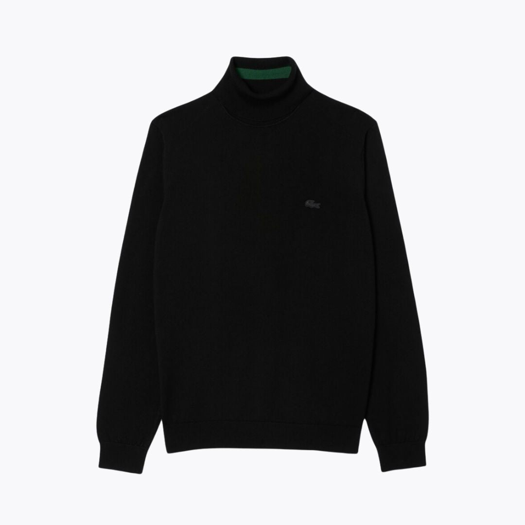 LC Merino Wool Roll Neck Sweater LC Merino Wool Roll Neck Sweater Slate Crown Black S 