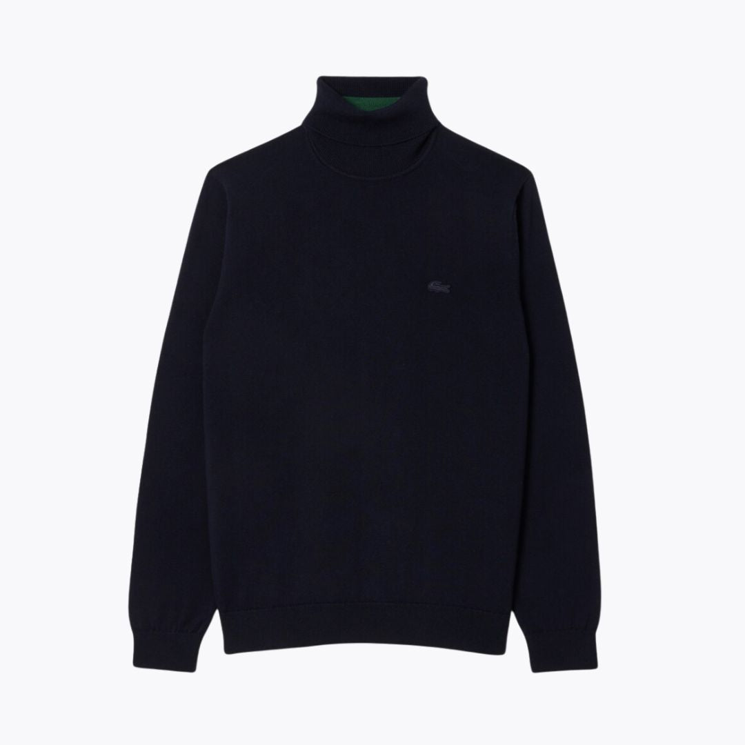 LC Merino Wool Roll Neck Sweater LC Merino Wool Roll Neck Sweater Slate Crown Midnight blue S 