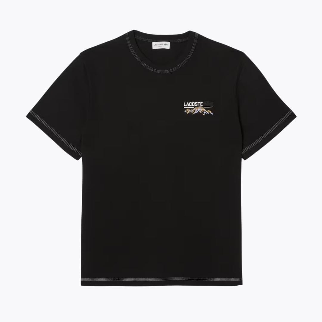 LC Multi Print Jersey T-shirt LC Multi Print Jersey T-shirt Slate Crown Black S 