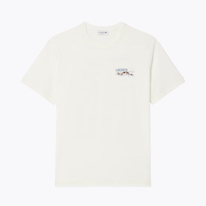 LC Multi Print Jersey T-shirt LC Multi Print Jersey T-shirt Slate Crown White S 